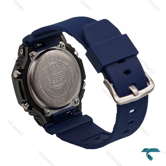 ساعت جی شاک GM2100H مردانه مشکی سرمه ای آبرنگ G-Shock-5833-G