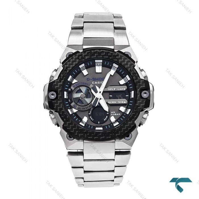 ساعت جی شاک GST-B400 مردانه استیل Casio-5859-G