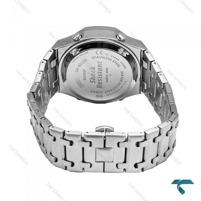 ساعت جی شاک GA_B2100 مردانه فلزی صفحه سبز Casio-5861-G