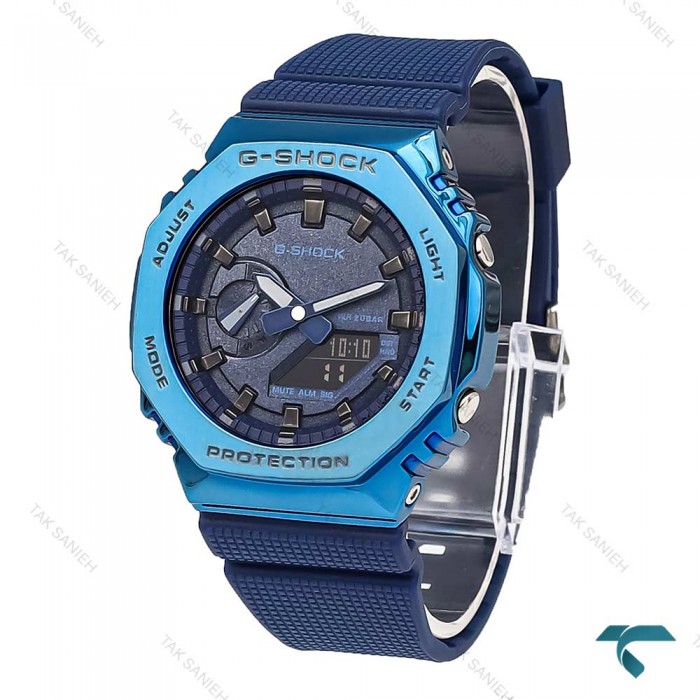 ساعت جی شاک GM2100 مردانه آبی Casio-5866-G