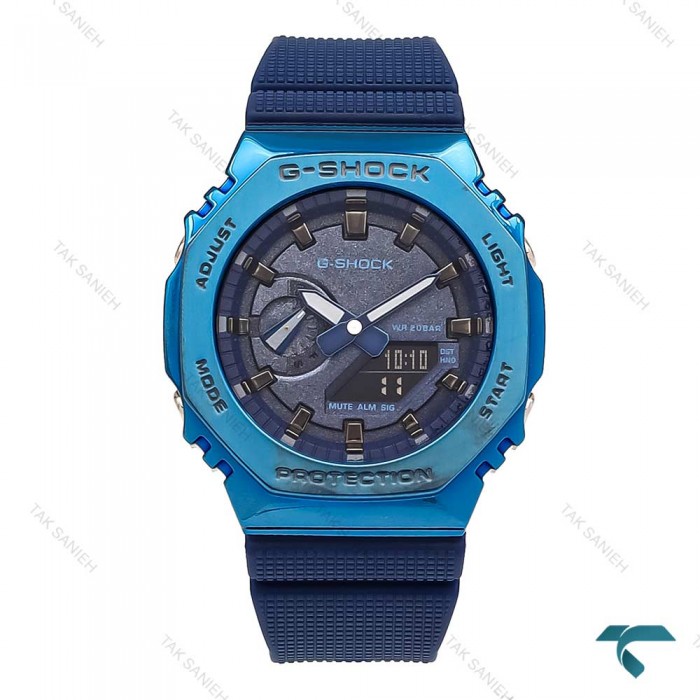 ساعت جی شاک GM2100 مردانه آبی Casio-5866-G