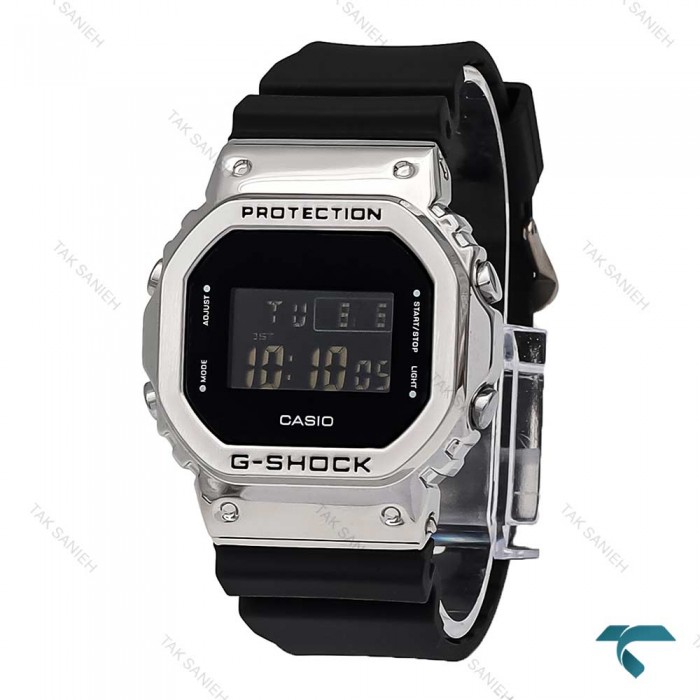 ساعت جی شاک GM5600 مردانه سیلور مشکی Casio-5867-G