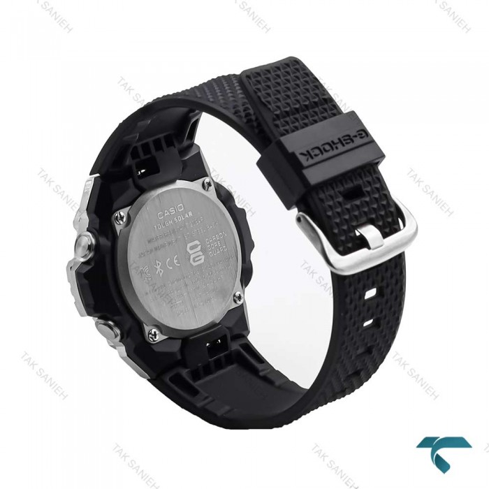 ساعت جیشاک GST-B400 مردانه سیلور مشکی Casio-5890-G