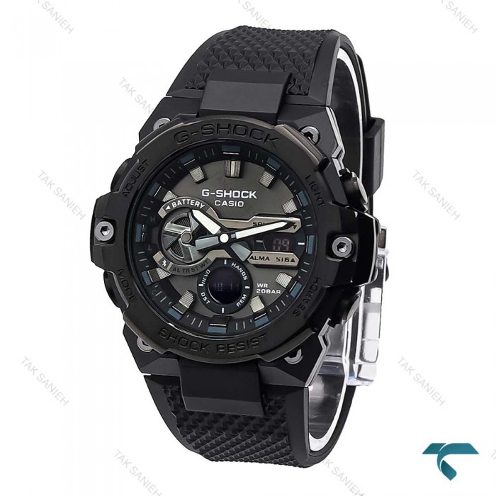 ساعت جیشاک GST-B400 مردانه فول مشکی Casio-5891-G