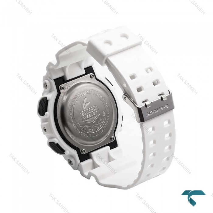 ساعت کاسیو جیشاک GA-110 مردانه سفید Casio-5895-G