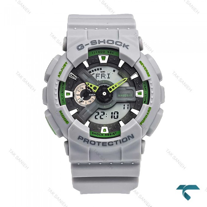 ساعت جیشاک GA-110RG مردانه طوسی Casio-5897-G