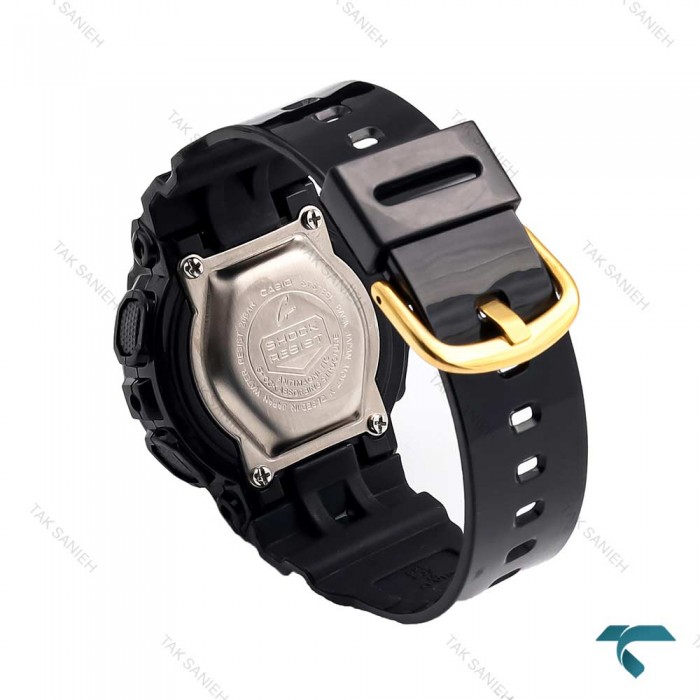 ساعت بیبی جی BA110 زنانه مشکی طلایی Casio-5898-L