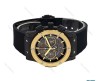 ساعت مردانه هابلوت سه موتوره مشکی طلایی اسکلتون Hublot-5906-L