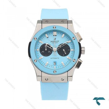 هابلوت مردانه سه موتوره کرنوگراف سیلور آبی Hublot-5908-L