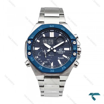 ساعت کاسیو ادیفاس ECB10 مردانه سیلور سرمه ای Casio-5916-G