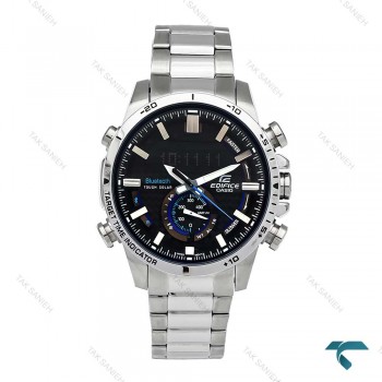 کاسیو ادیفایس ECB800 مردانه استیل صفحه مشکی Casio-5918-G