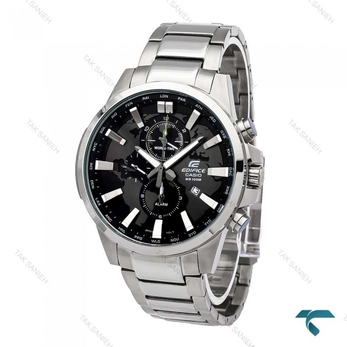 ساعت مچی کاسیو ادیفایس EFR303 مردانه سیلور مشکی Casio-5925-G