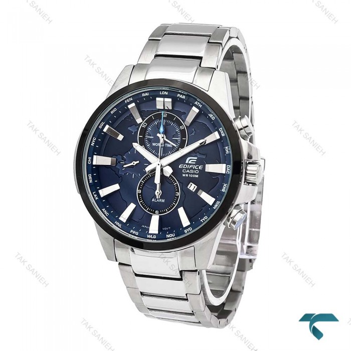 ساعت کاسیو ادیفایس EFR303 مردانه سیلور سرمه ای Casio-5926-G