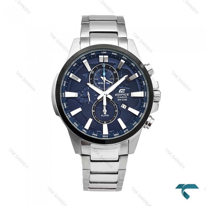 ساعت کاسیو ادیفایس EFR303 مردانه سیلور سرمه ای Casio-5926-G