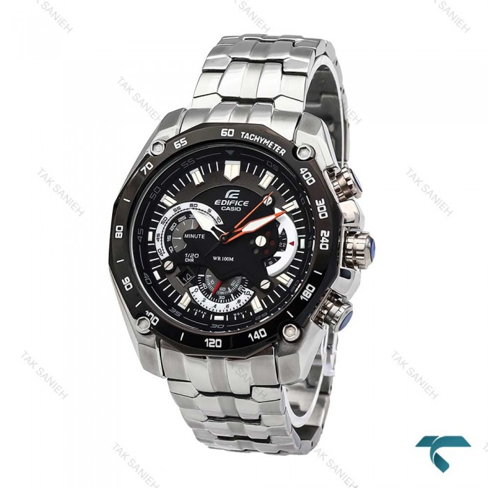 کاسیو ادیفایس EF550 مردانه سیلور مشکی Casio-5927-G