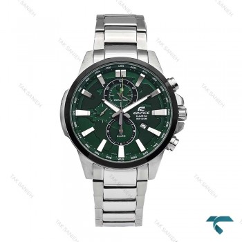 ساعت ادیفایس کاسیو EFR303 مردانه سیلور صفحه سبز Casio-5930-G