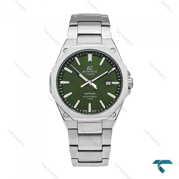 ساعت کاسیو ادیفایس EFR-S108 مردانه سیلور سبز Casio-5931-G