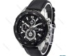 ساعت ادیفایس کاسیو EFR539 مردانه چرمی سیلور مشکی Casio-5937-G