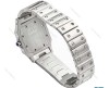 کارتیر سانتوز زنانه استیل صفحه سفید مدیوم Cartier-5958-L