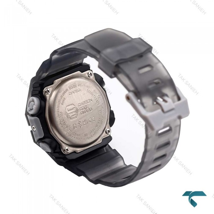 کاسیو جیشاک GA-B001 مردانه دودی شیشه ای Casio-5962-G