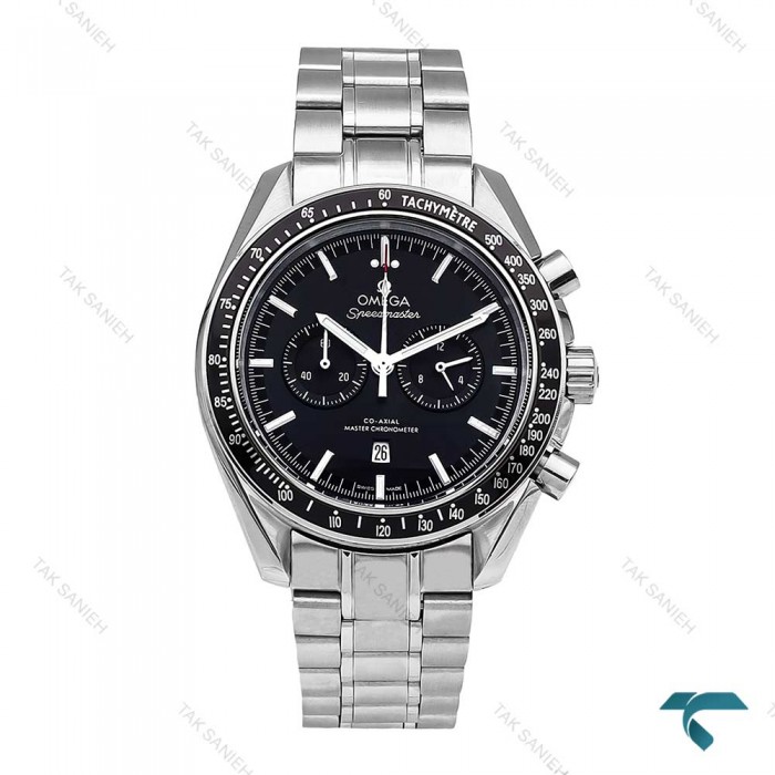 امگا اسپیدمستر مردانه استیل صفحه مشکی Omega-5976-G