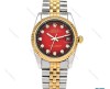 رولکس مردانه دیت جاست دورنگ طلایی صفحه قرمز Rolex-5980-G