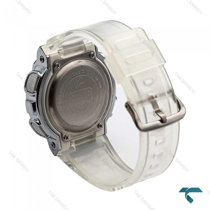 ساعت کاسیو جی شاک GM110H مردانه سیلور سفید Casio-6023-G