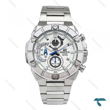 ساعت ادیفایس کاسیو EFR569 سیلور صفحه سفید Casio-6026-G