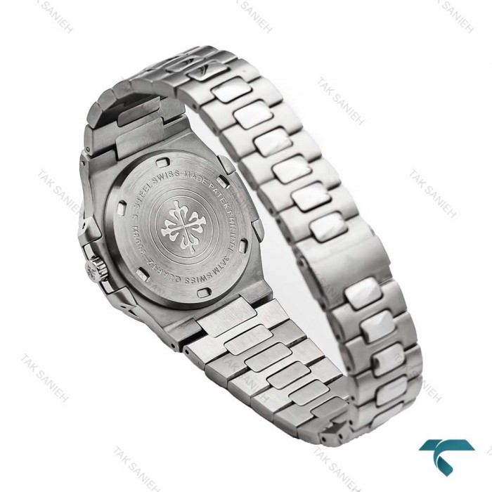 پتک فیلیپ مردانه سیلور صفحه سبز Patek-6039-G