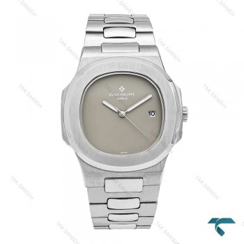 ساعت پتک فیلیپ مردانه سیلور صفحه طوسی مهندسی Patek-6058-G