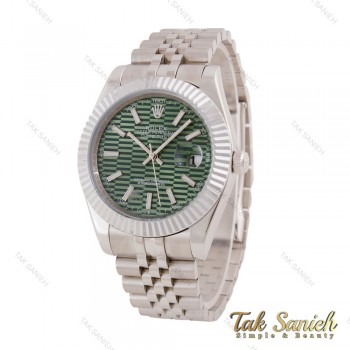 ساعت رولکس مردانه دیت جاست 2 صفحه سبز طرح دار Rolex-5617-G