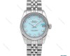 رولکس زنانه سیلور صفحه تیفانی مدیوم Rolex-6088-L