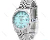 رولکس دیت جاست مردانه سیلور صفحه تیفانی Rolex-6089-G