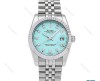 رولکس دیت جاست مردانه سیلور صفحه تیفانی Rolex-6089-G