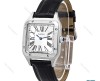 ساعت کارتیه سانتوس دومونت سیلور مشکی مدیوم Cartier-6096-G