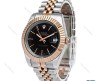 رولکس مردانه دورنگ رزگلد صفحه مشکی ایندکس خط Rolex-6115-G