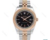 رولکس مردانه دورنگ رزگلد صفحه مشکی ایندکس خط Rolex-6115-G