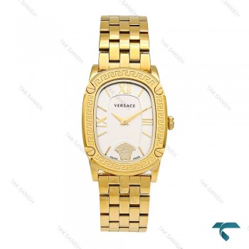 ساعت ورساچه Couture طلایی صفحه سفید Versace-6125-L