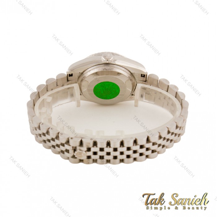 ساعت رولکس زنانه سیلور صفحه سفید خطی Rolex-5647-L