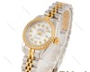 ساعت رولکس زنانه دورنگین صفحه سیلور  Rolex-5653-L