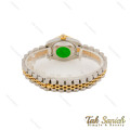 ساعت رولکس زنانه دورنگین صفحه سیلور  Rolex-5653-L