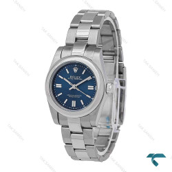 ساعت رولکس اویستر پرپچوال زنانه صفحه سرمه ای Rolex-6891-L