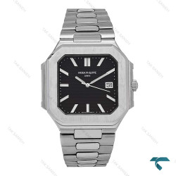 ساعت مردانه پتک فیلیپ Cubitus استیل صفحه مشکی Patek-6932-G