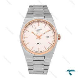 ساعت تیسوت prx مردانه دورنگ رزگلد Tissot-6939-G