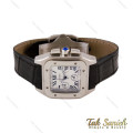 ساعت کارتیه زنانه بند چرم سه موتوره Cartier-5680-L