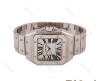 ساعت کارتیه سانتوس 100 مردانه استیل نقره ای Cartier-5684-G