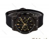 ساعت مردانه هابلوت سه موتوره مشکی ایندکس طلایی Hublot-5685-G