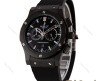 ساعت مردانه هابلوت سه موتوره مشکی ایندکس نقره ای Hublot-5686-G