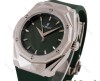 ساعت مردانه هابلوت چند ضلعی سیلور سبز Hublot-5690-G