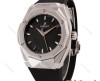 ساعت هابلوت مردانه چند ضلعی استیل مشکی Hublot-5691-G